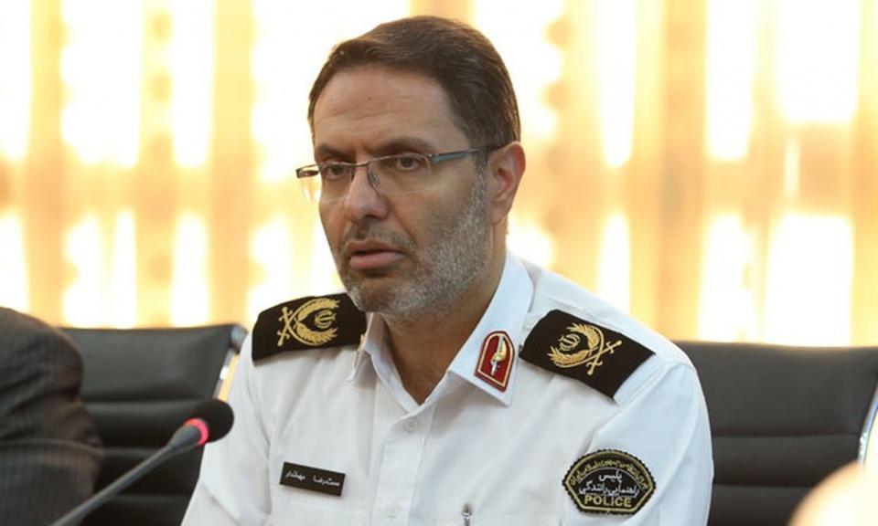 رئیس پلیس راهور تهران از بیمارستان امام خمینی بازدید کرد رئیس پلیس راهور تهران از بیمارستان امام خمینی بازدید کرد