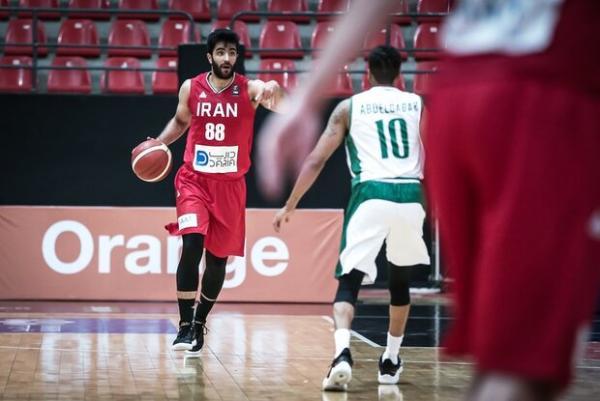 تیم ملی بسکتبال ایران برابر اسپانیا باخت