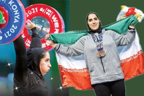 دارنده اولین طلای تاریخ وزنه برداری زنان قول داد ، دختر تاریخ ساز ایران؛ شانس سکوی آسیا